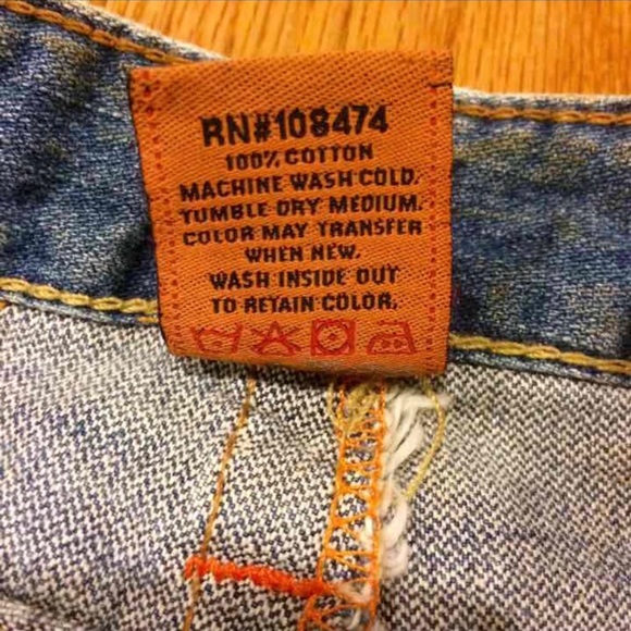 NWT True Religion Denim Skirt - Picture 4 of 4